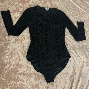 Black bodysuit